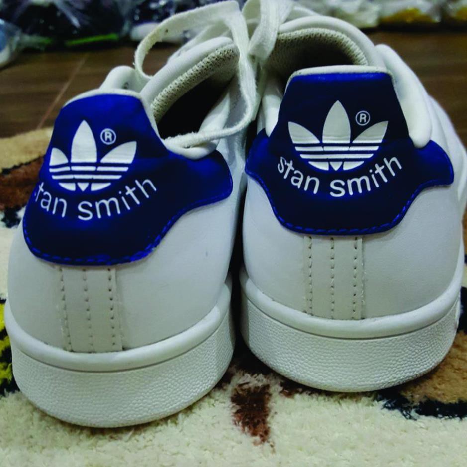 [Hạ Giá] Giày adidas stan smith real 2hand size 38 màu xanh navy / trắng chính hãng 2hand -z11