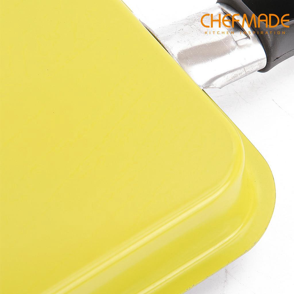 Chảo Làm Trứng Ốp La Tamagoyaki CHEFMADE WK3003 Hình Vuông Mini Không Dính Từ Thép Carbon