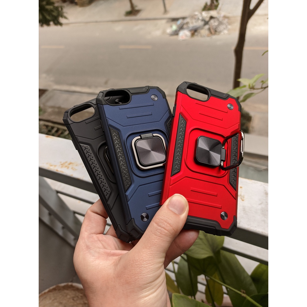 Ốp chống sốc quân đội iPhone SE 2020 6 6s 7 7s 8 8G kèm nhẫn Iring làm giá đỡ