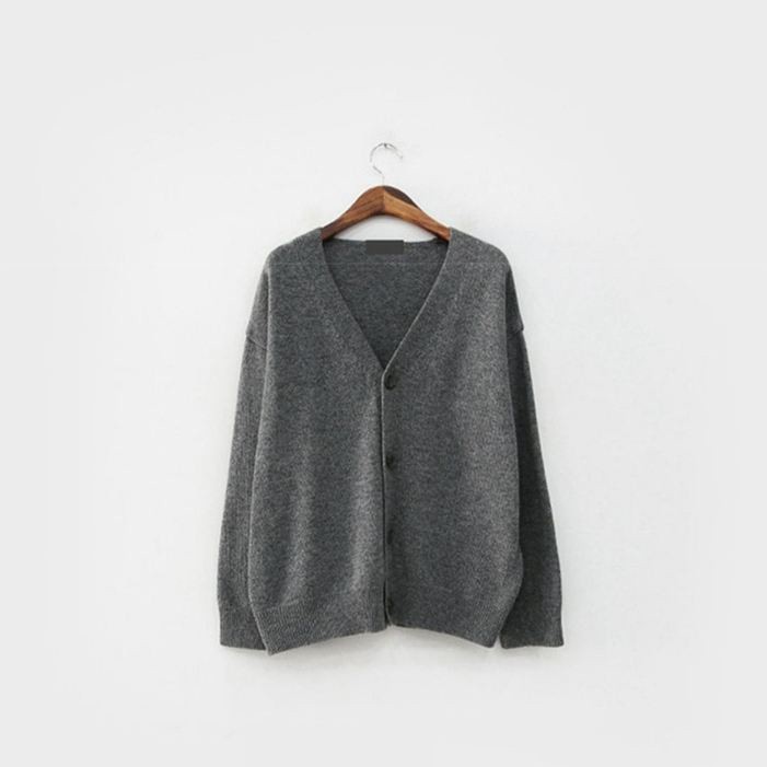 Xả hàng - Áo khoác len cardigan vintage đơn giản thanh lịch cho nữ  2H05