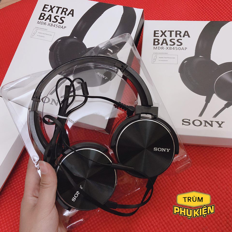 Tai Nghe Sony Extra Bass MDR- XB450AP Bass Sâu Và Chắc