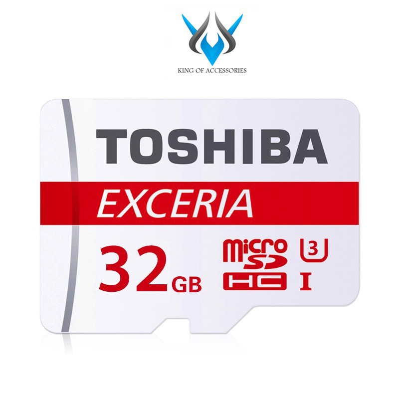 Thẻ nhớ MicroSD 8GB/16GB/32GB/64GB TOSHIBA Box Class10 90MB/s (Đỏ) chính hãng bảo hành 2 năm 1 đổi 1