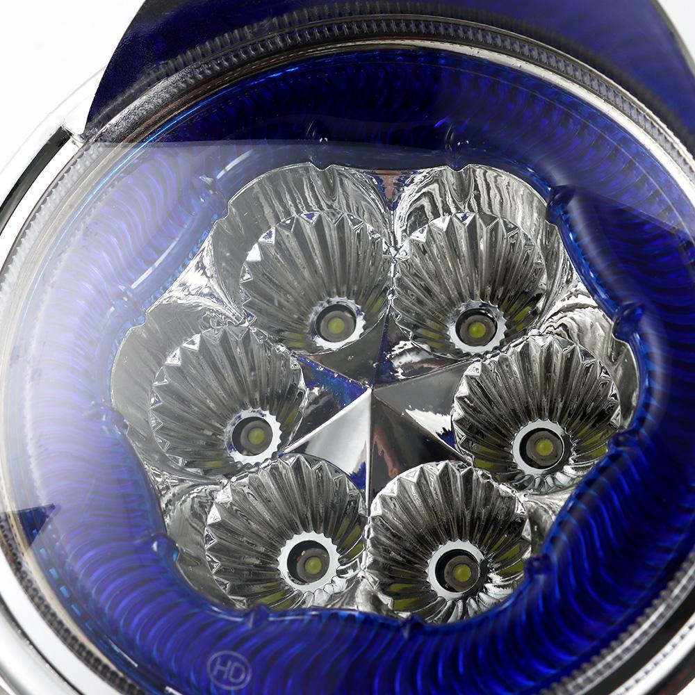 Đèn Pha 6 Bóng LED Chống Thấm Nước Tiện Dụng Cho Xe Đạp