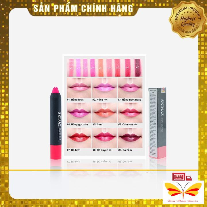 Son môi cao cấp Crayon Tint Skinaz