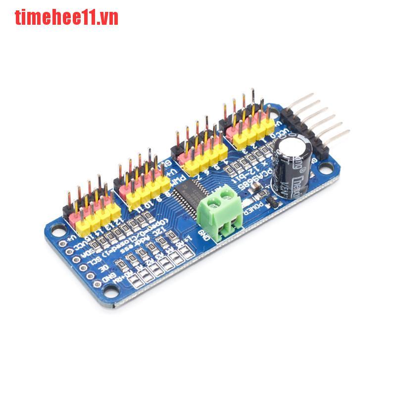 【timehee11】16-Channel 12-bit PWM/Servo Driver-I2C interface-PCA9685 DIY Servo