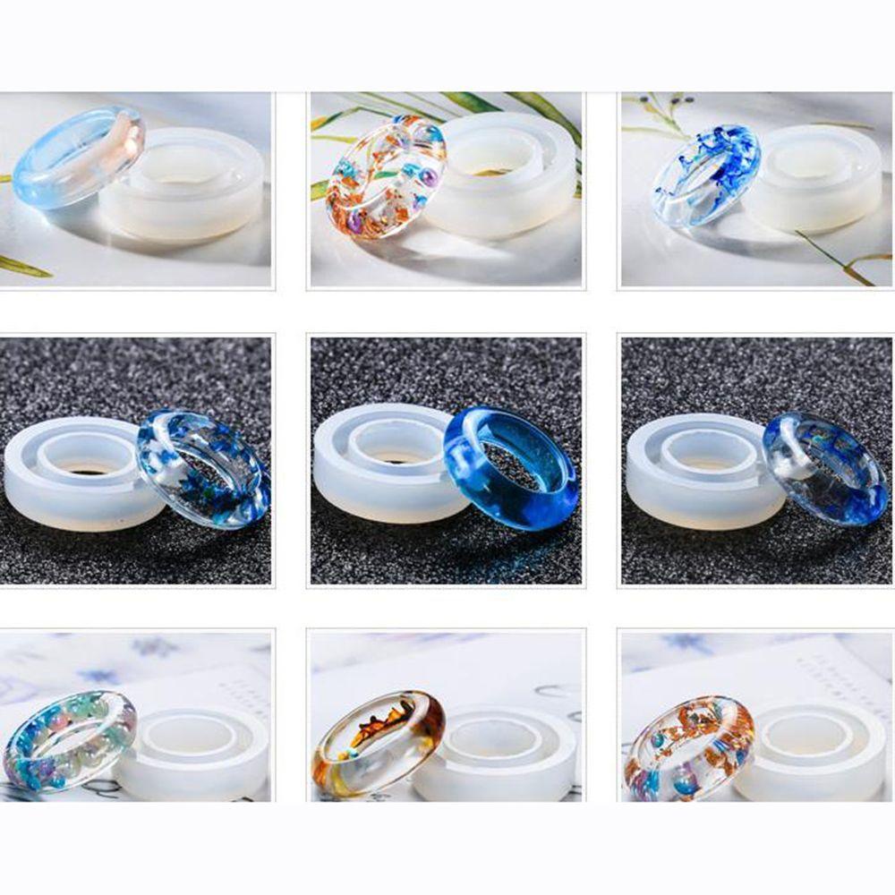 MXGOODS Khuôn Silicone Làm Vòng Tròn Thủ Công