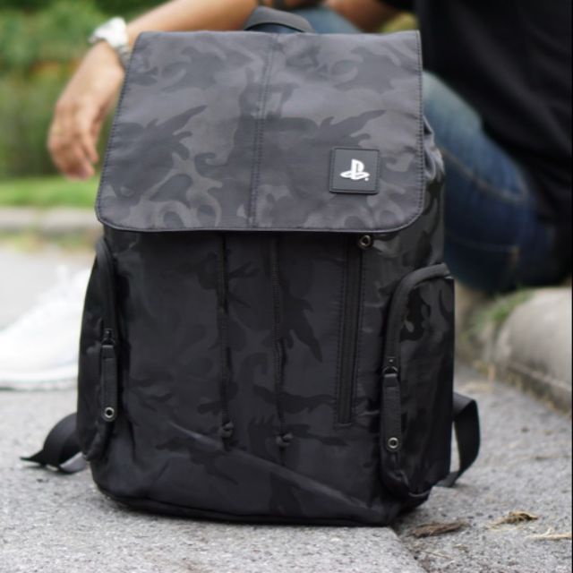 Balo PlayStation Black Camo Mới 100%