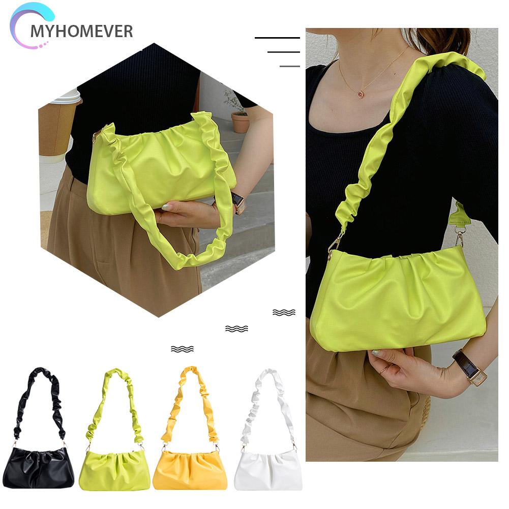 Túi Đeo Vai / Kẹp Nách Bằng Da Pu Thiết Kế Nhỏ Gọn Thời Trang Cho Nữ