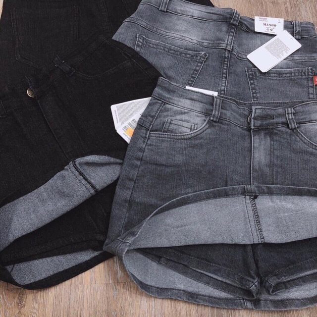 [Video thật] Chân váy bò có quần trong-chân váy jean dáng ngắn hot trend 2020 | BigBuy360 - bigbuy360.vn