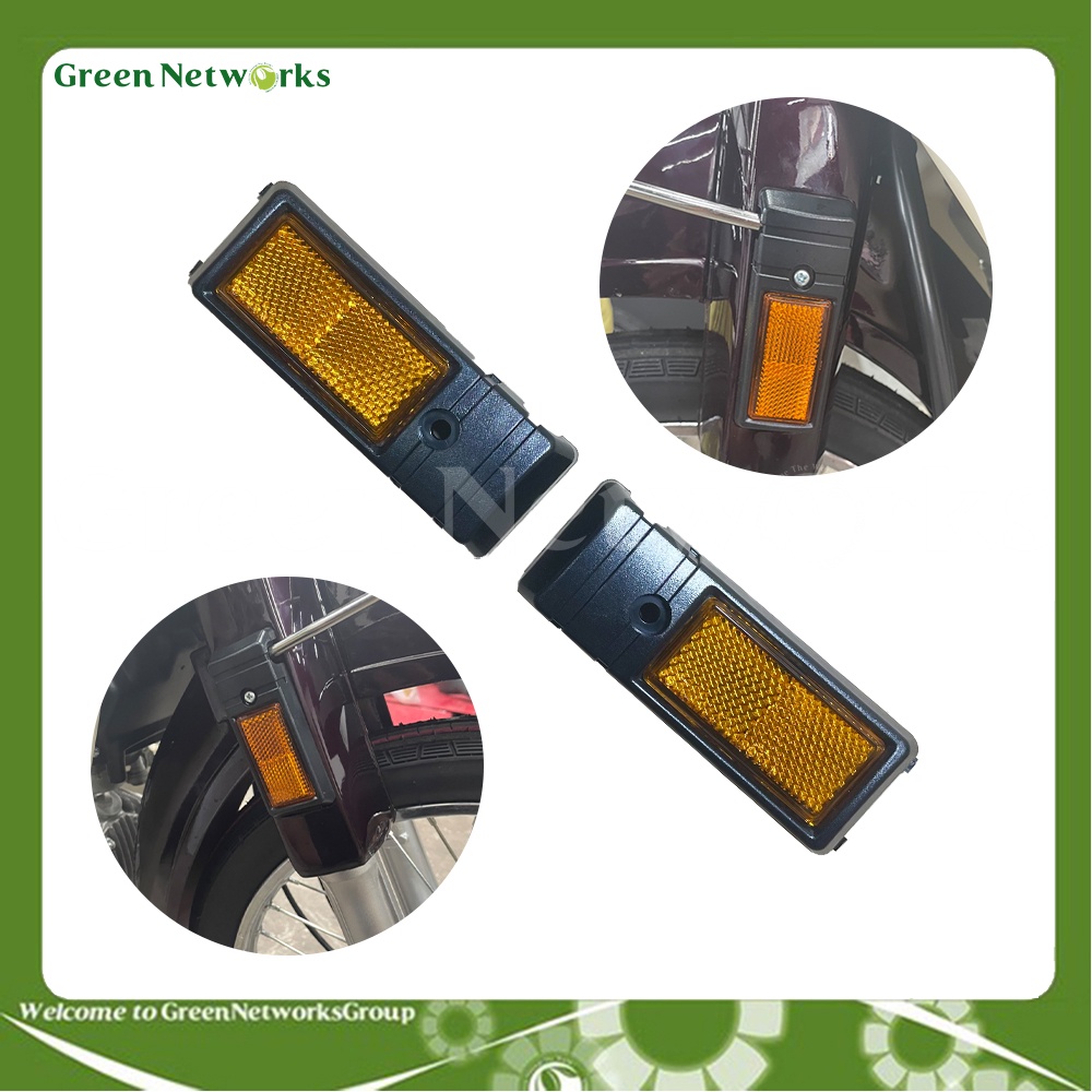 Bộ phản quang xe Dream thái (mắt mèo phản quang), tấm phản quang  trái phải xe Dream II, SuperDream đời đầu–GreenNetWoks