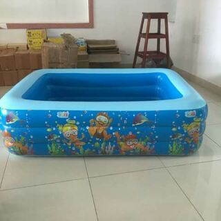Bể bơi 2 tầng vuông 1,5 mét