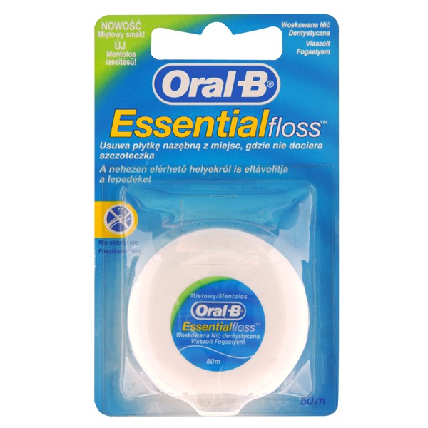 Chỉ nha khoa Oral-B Essential Floss (1 cuộn)