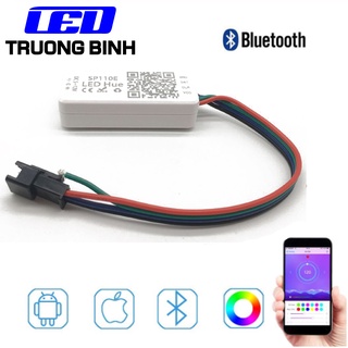 SP110E BỘ ĐIỀU KHIỂN LED FULL MÀU ARGB WS2811 WS2812B UCS1903 HỖ TRỢ APP BLUETOOTH