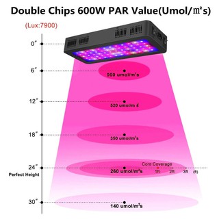 Đèn led trồng cây - quang hợp cho cây trồng Giúp cây phát triển nhanh⚡ 600W Led grow light⚡