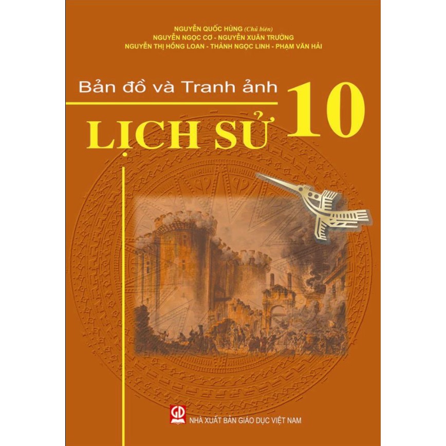 Sách - Bản Đồ Và Tranh Ảnh Lịch Sử 10