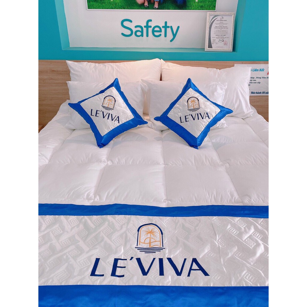 Toper chần bông hàng cotton 100% độ dày 9cm