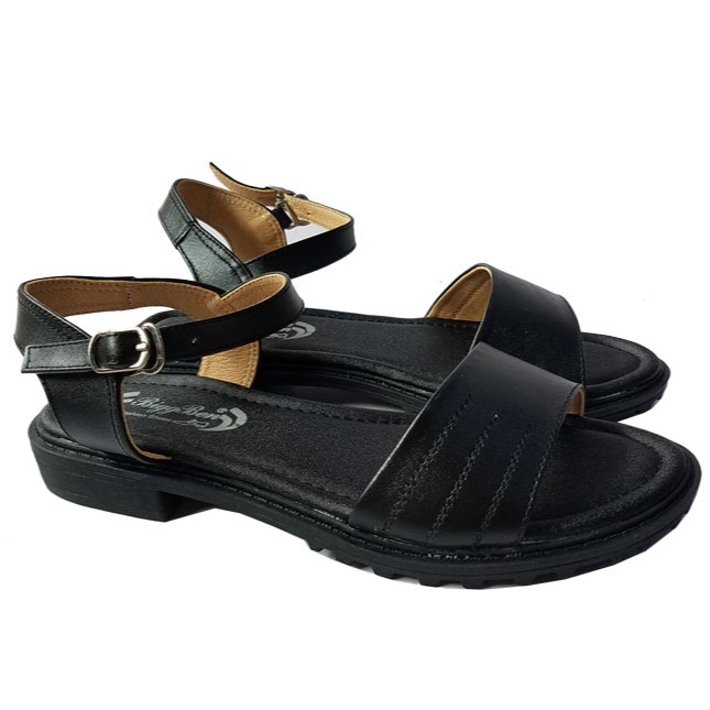 Giày Sandal Nữ Da Bò BIGBEN GCG59