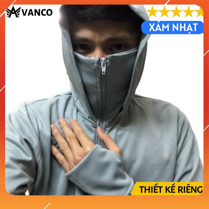 Áo chống nắng cho nam chất mè thông hơi, thoáng mát - 1ANM á2 . ⛑