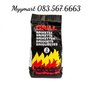 Than củi Grill-Brikets 3kg Xuất xứ Đức