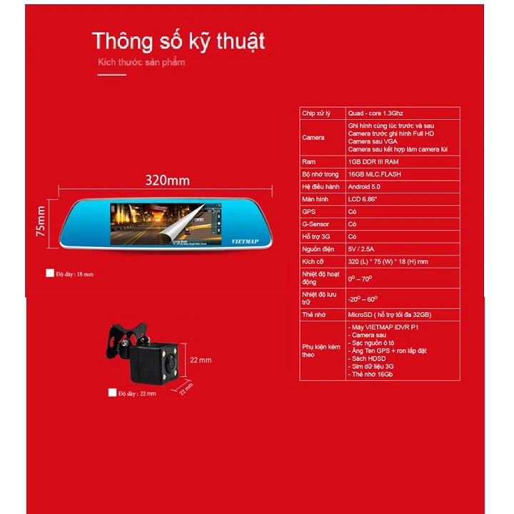 Bộ VIETMAP IDVRP1 | BigBuy360 - bigbuy360.vn