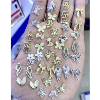 Set 40 charm nail - cham nail - phụ kiện nail - cham gắn móng