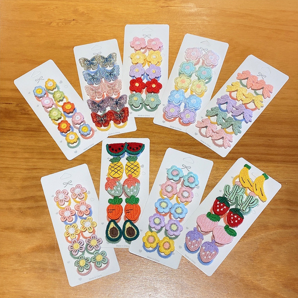 Dây Buộc Tóc Độ Co Giãn Cao Cho Bé Gái