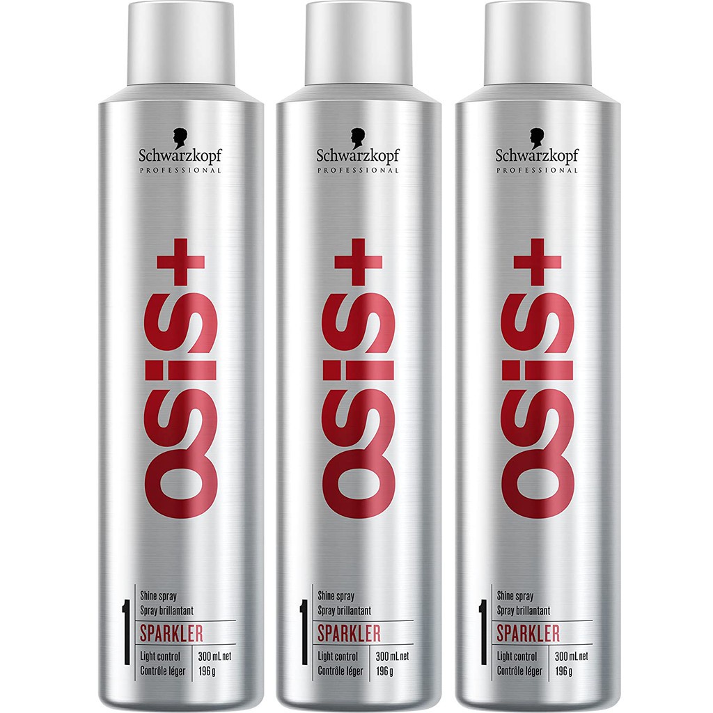 [CHÍNH HÃNG] DƯỠNG CHẤT XỊT BÓNG TÓC OSIS+ SPARKLER 300ML
