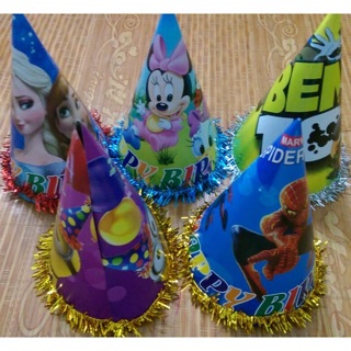 Set 5 mũ sinh nhật cho bé