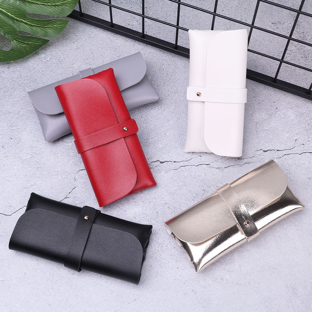 Hộp đựng mắt kính bằng da kiểu dáng vintage
