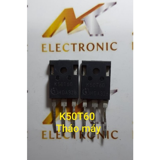 K50T60 IKWK50T60T TO247 IGBT 50A 600V Tháo máy