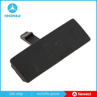 [Resinxa] Nắp giao diện Vỏ cửa cao su USB / AV OUT / MIC cho 550D - Đen