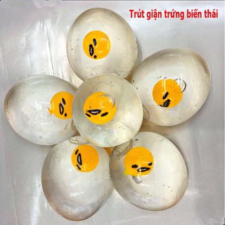 GUDETAMA SQUISHY TRỨNG BÓP TRÚT GIẬN