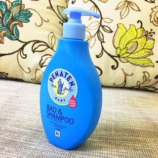 Sữa tắm gội 2in1 chống cảm cúm Penaten cho bé 400ml