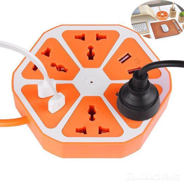 Ổ ĐIỆN TRÒN THÔNG MINH, CÓ CỔNG USB SẠC ĐIỆN THOẠI