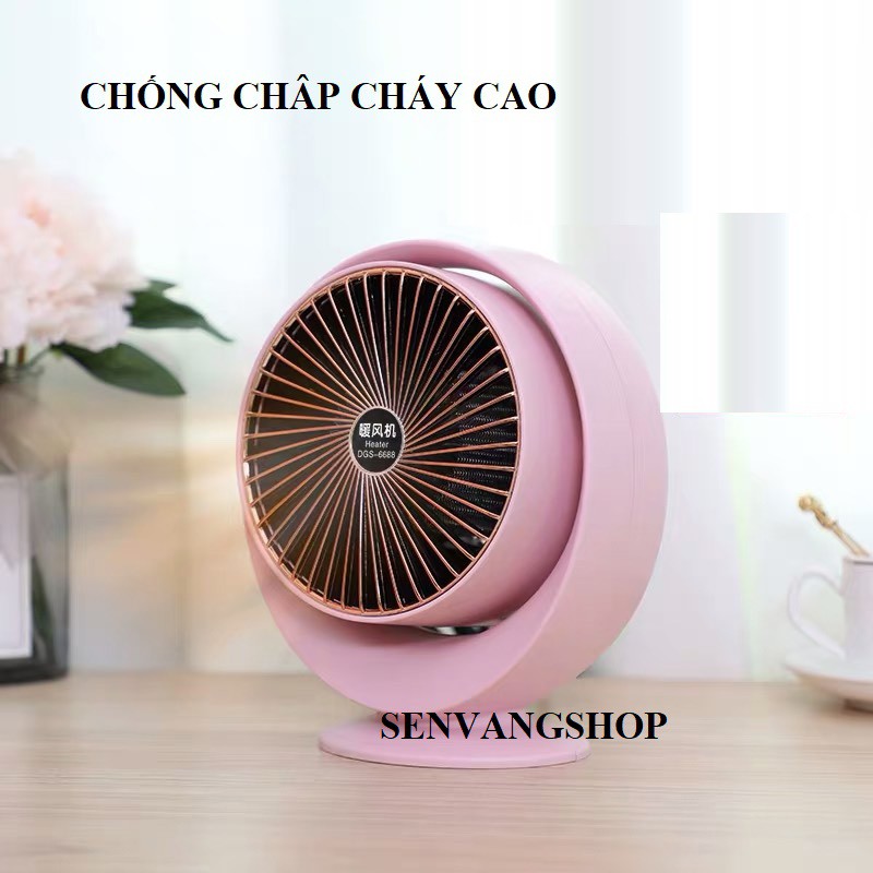 FREESHIP  Quạt sưởi mini đa năng để bàn 800w - để bàn làm việc, bàn học,....tặng kèm vỏ hộp bảo vệ.