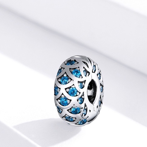 Hạt Trang Sức Bamoer SCC985 Làm Từ Bạc S925 Dùng Tự Làm Vòng Tay