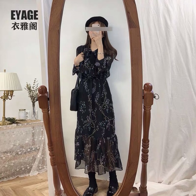 Váy hoa nhí bèo nhún nhiều size