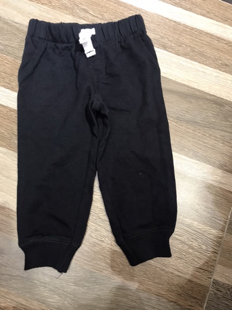 Quần thun dài bo lai xuất dư cho bé