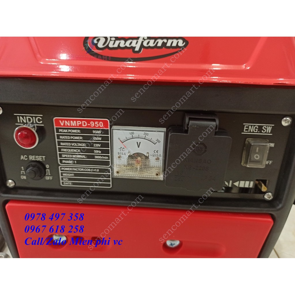 Xả hàng máy phát điện mini cầm tay chạy xăng cơ động cho gia đình