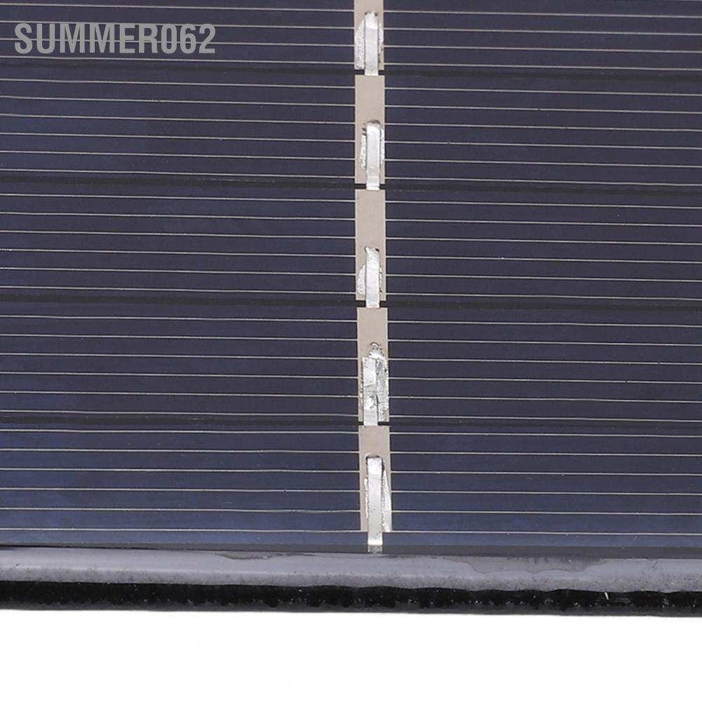 Summer062 Portable 0.6W 3V Polysilicon Solar Panel Level A Charging Board Module for Garden Lighting