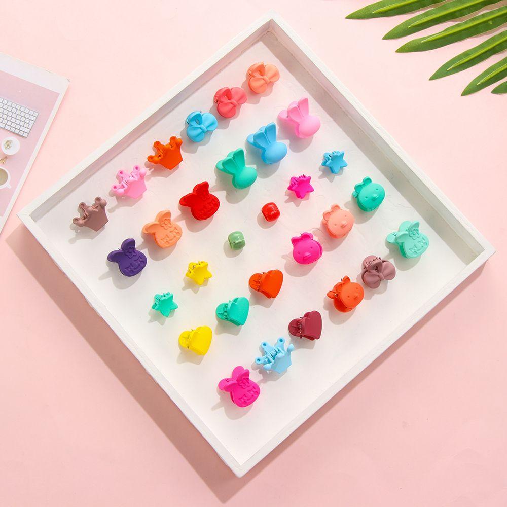 EUTUS Set 10 / 20 / 30 Kẹp Tóc Càng Cua Mini Dễ Thương Cho Bé Gái