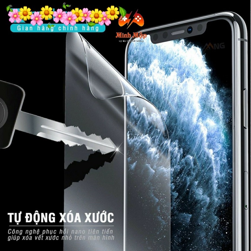 Miếng dán màn hình Nano dành cho IP 12 ~ IP 13 Promax,Ipod Touch thương hiệu Rock space