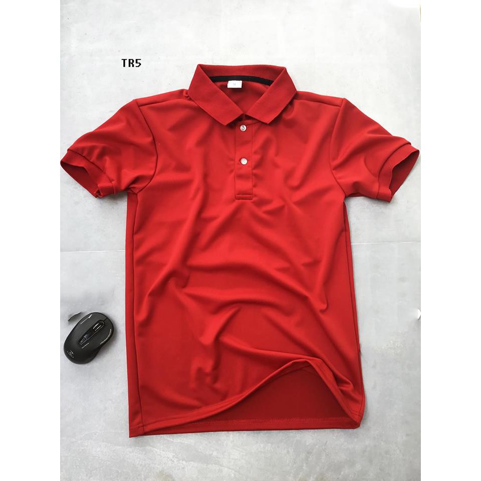 ÁO THUN NAM POLO CÔ TRỤ CHẤT MÁT,FOM ĐEP, NAM NỮ ĐỀU MẶC ĐƯỢC