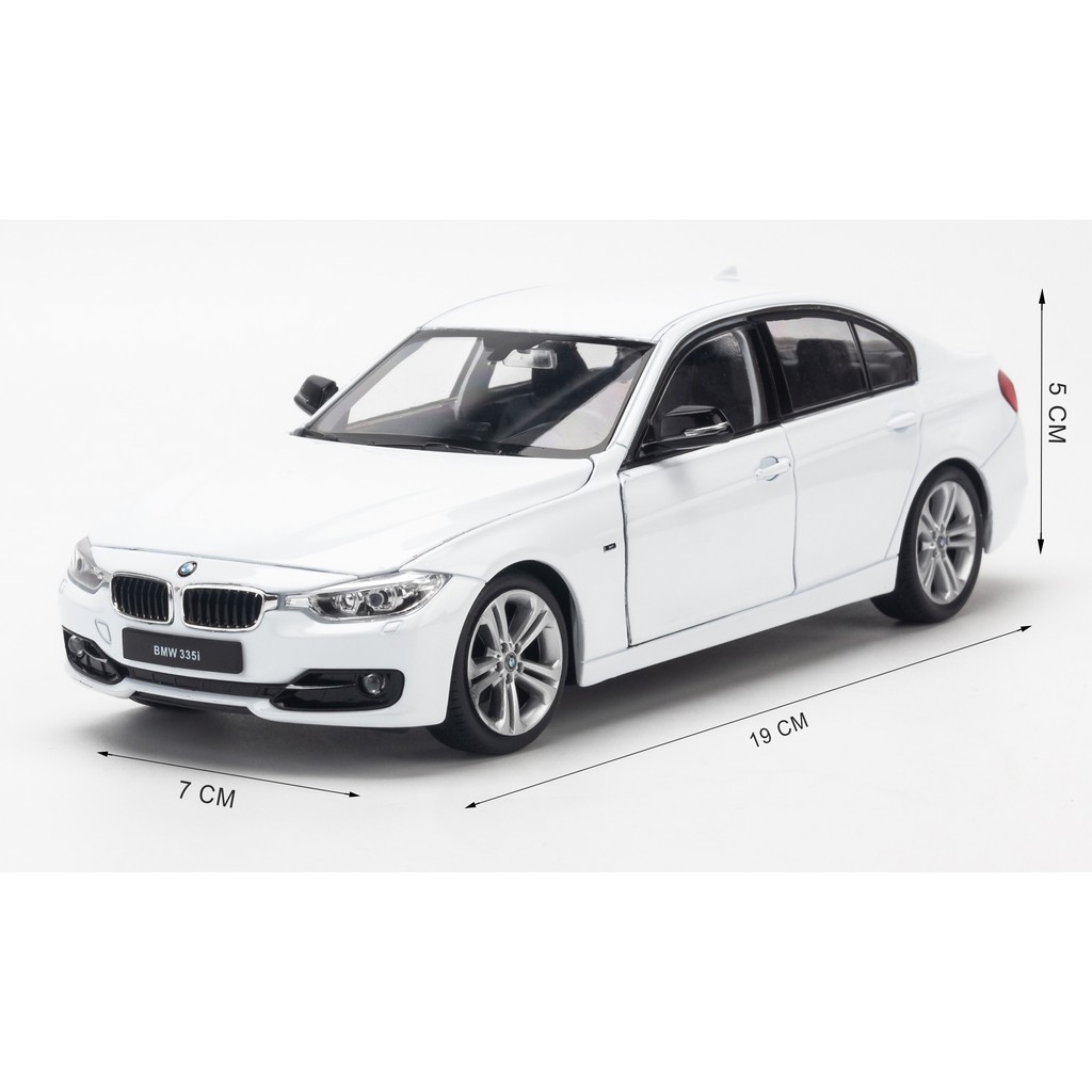 Mô hình xe sang BMW tỷ lệ 1:24 Welly, Maisto, Rastar