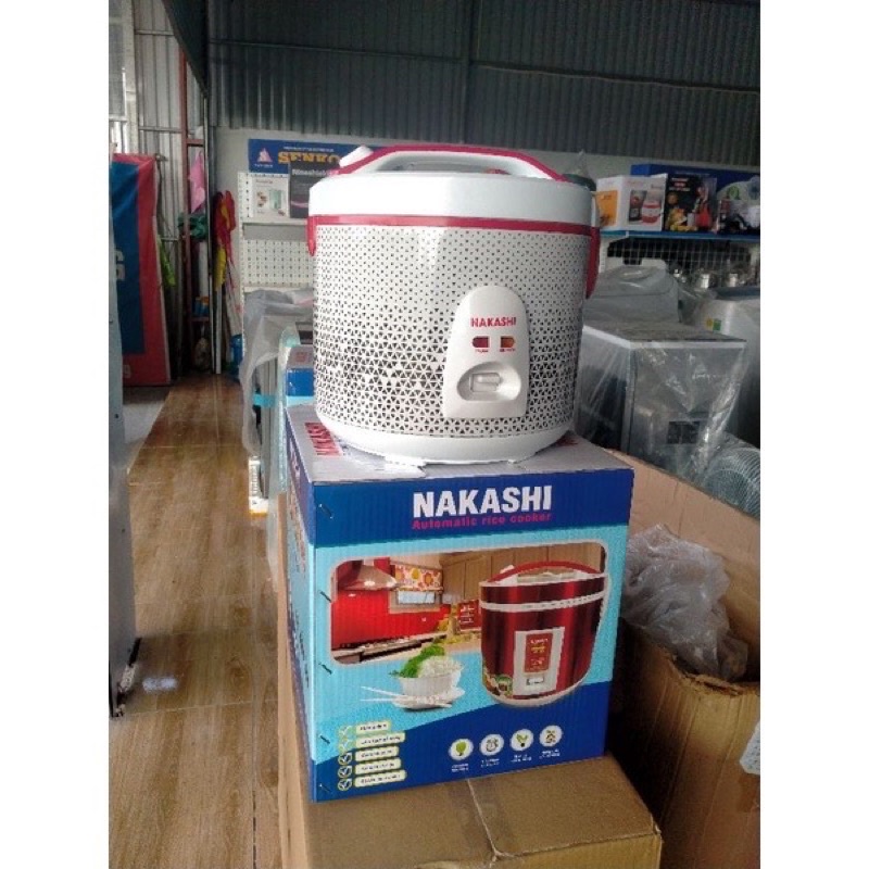 Nồi cơm Điện mini NAKASHI -dung tích 1lit/1.2lit .BẢO HÀNG 12 tháng (Now Ship)
