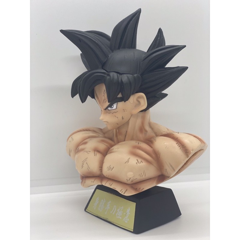 Mô Hình Đồ Chơi DragonBall Tượng Bán Thân Songoku (Cao 16 cm)