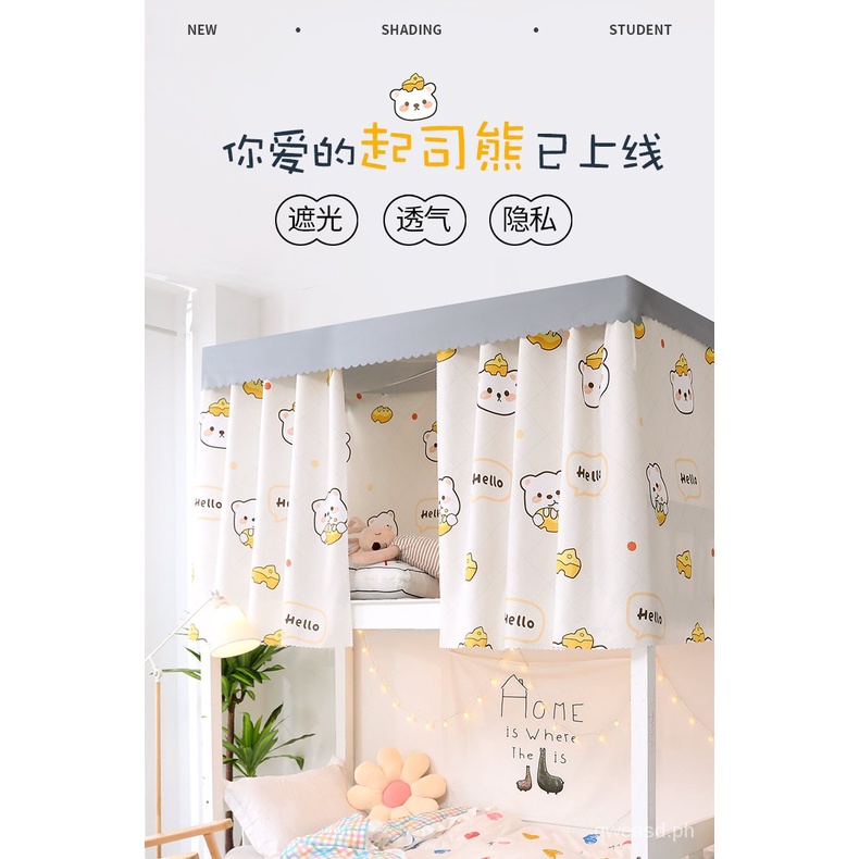 Rèm Che Giường Ngủ Chống Bụi Bẩn Dành Cho Sinh Viên Ký Túc Xá