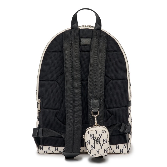 BALO MLB MONOGRAM NEW YORK YANKEES🔥CHÍNH HÃNG🔥Ba-lo MLB Classic Backpack Màu White -SIMPLE SNEAKER