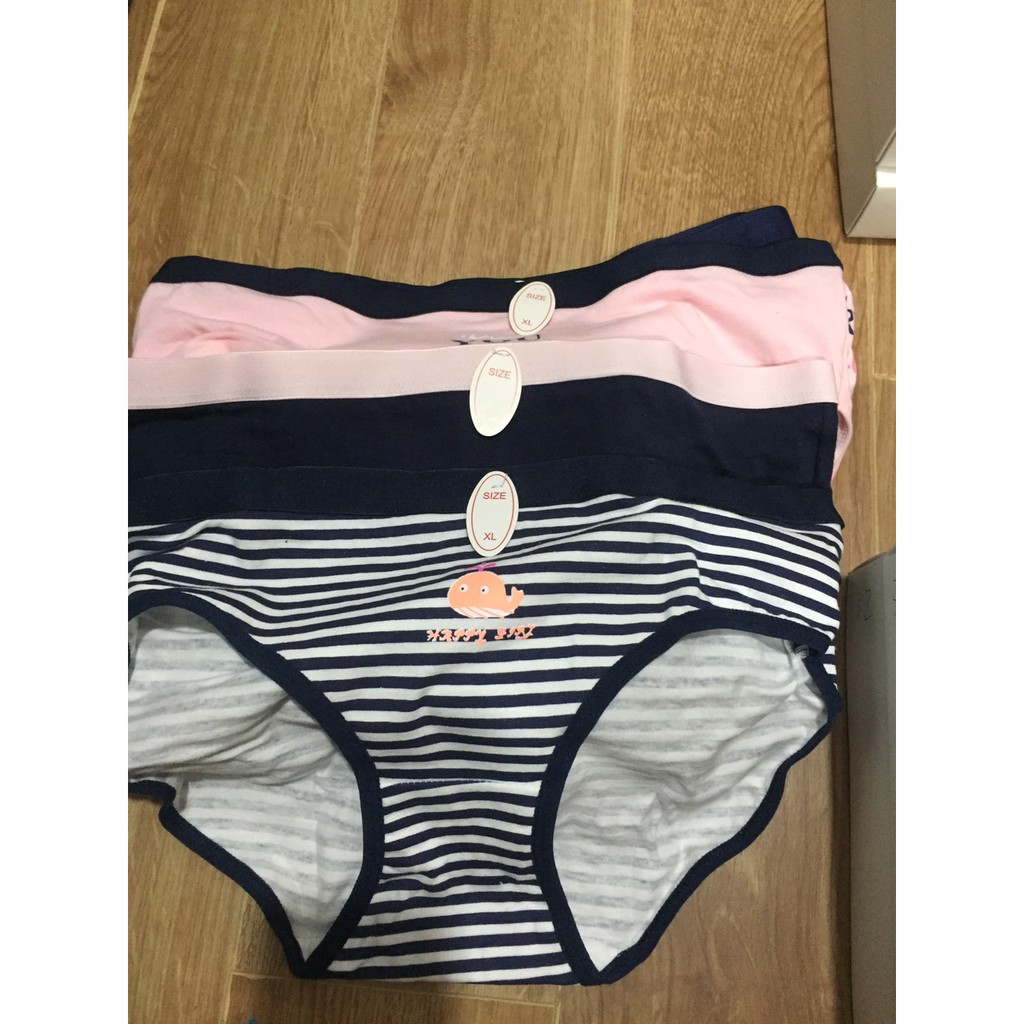 [Mã FAMAYWA2 giảm 10K đơn 50K] Set 5 quần lót cotton siêu thoáng, siêu cute - Quần chip hộp | BigBuy360 - bigbuy360.vn