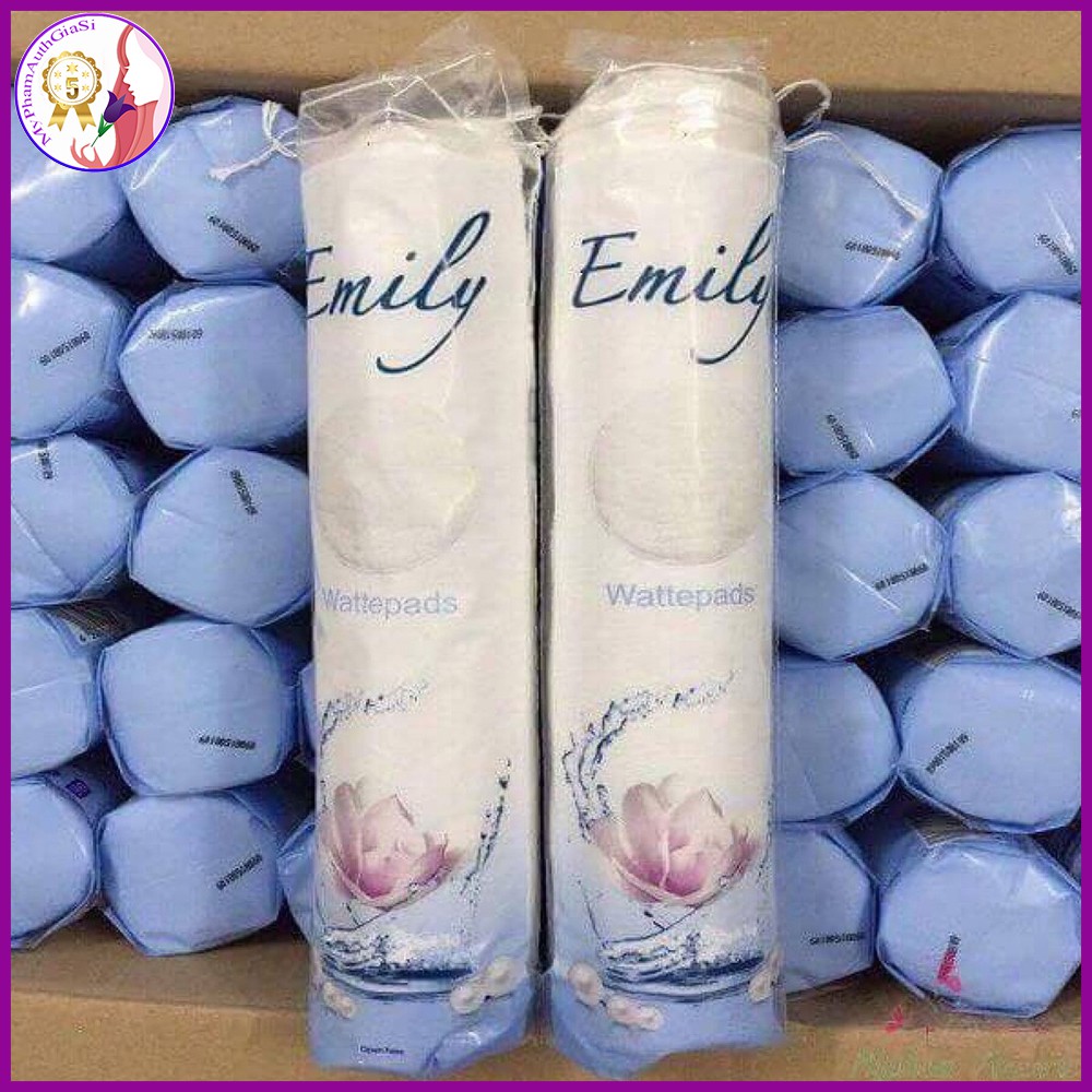 Bông tẩy trang Emily từ cotton thiên nhiên mềm mại và nhẹ nhàng 120 miếng Đức